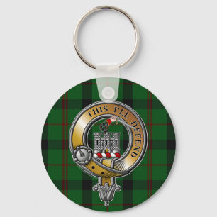 Kincaid Tartan & Badge Keychain