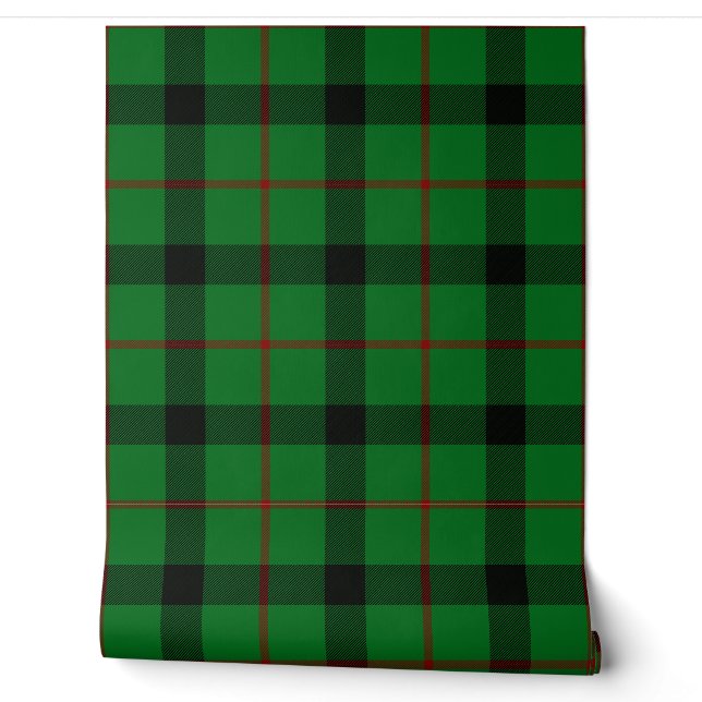 Kincaid Tartan Plaid Scottish Clan Wallpaper (Unrolling)