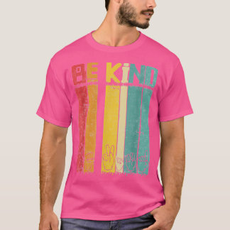 Kind Asl Retro Sign Language Teacher Interpreter B T-Shirt