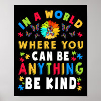 Kind Autism Awareness Asl Mom Teacher Kindness 18