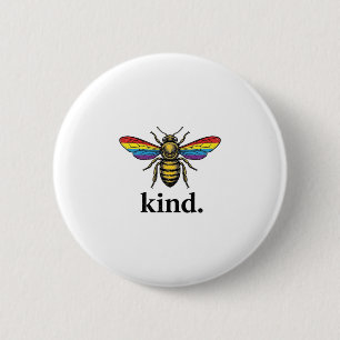 Kind Bee Vintage Rainbow Wing Shirt Design (2)_1 2 Inch Round Button