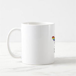 Kind Bee Vintage Rainbow Wing Shirt Design (2)_1 Coffee Mug