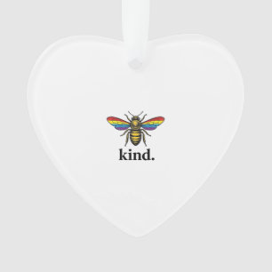 Kind Bee Vintage Rainbow Wing Shirt Design (2)_1 Ornament