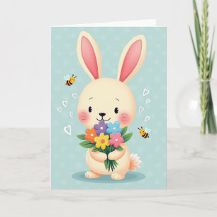 Kind Creature Floral Friend Card