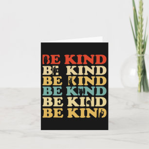 Kind Deaf Awareness Hard Of Hearing Asl Sign Langu Card
