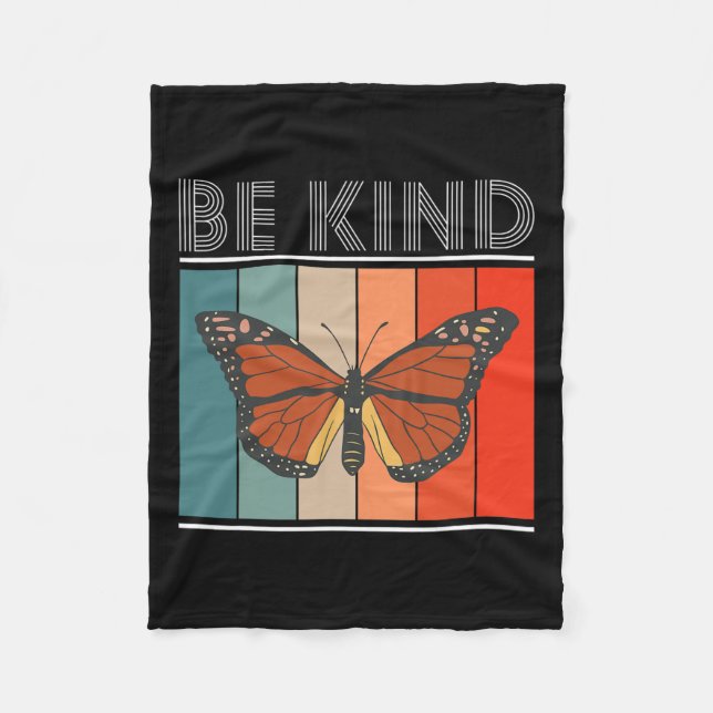 Kind Deaf-mute  Fleece Blanket (Front)