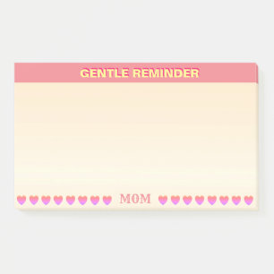 Kind/Gentle Reminder Post-it Notes
