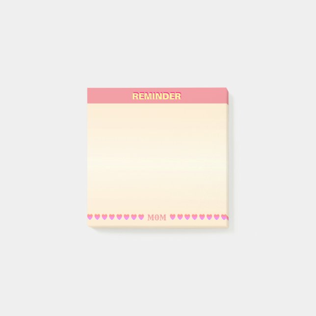 Kind/Gentle Reminder Post-it Notes (Front)