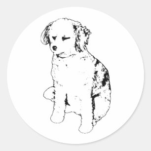 Kind Mark, Visual Simplicity Classic Round Sticker