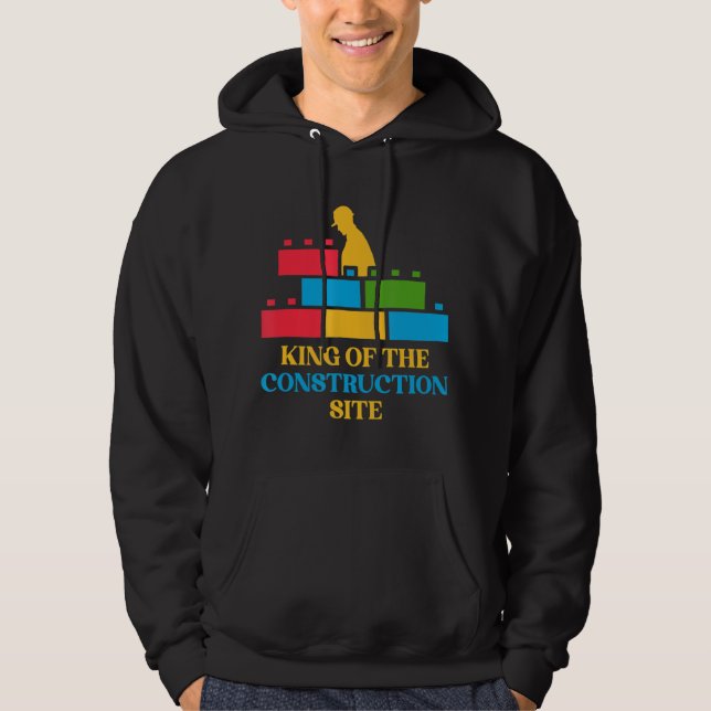 Kind Of Construction Site Master Builder Big Build Hoodie (Front)