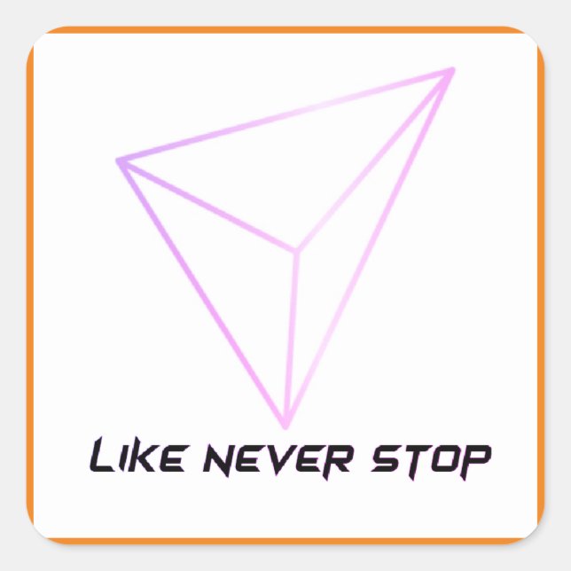 Kind of sticker for stationery and sports  (Front)