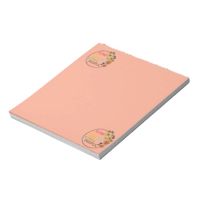 Kind People Are My Kinda People Notepad (Rotated)