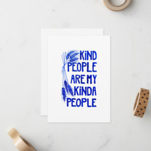Kind People Note Card Set