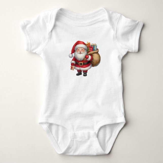 Kind Santa Baby Bodysuit (Front)