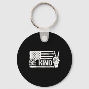 Kind Sign Language Asl Teacher Gift Deaf Awareness Keychain