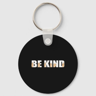 Kind Sign Language Deaf Keychain