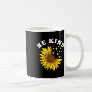 Kind Sunflower Asl Deaf Coffee Mug