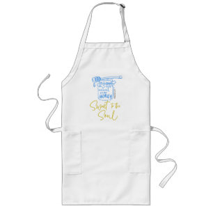 Kind Words Are Like Honey Christian Hand-drawn Long Apron