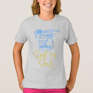 Kind Words Are Like Honey Christian Hand-drawn T-Shirt
