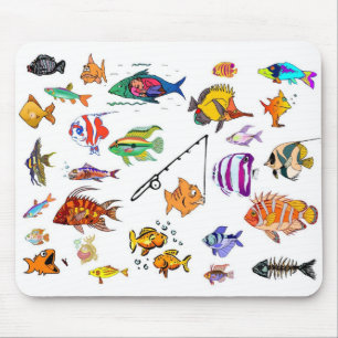 Kinda Fishy Mouse Pad