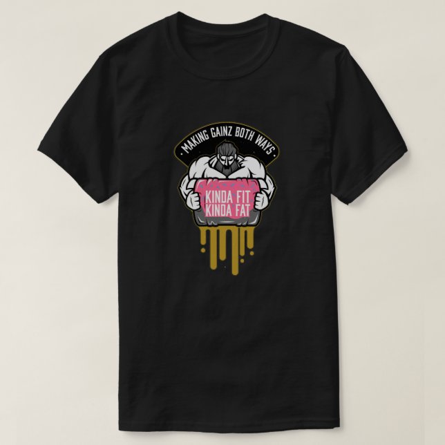 kinda fit kinda T-Shirt (Design Front)