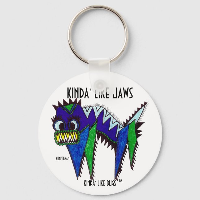KINDA' LIKE JAWS KEYCHAIN (Front)