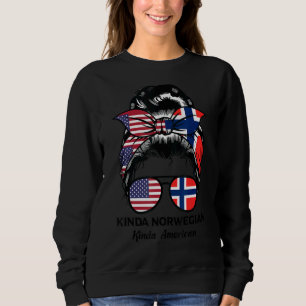 Kinda Norwegian Kinda American Norway Sweatshirt