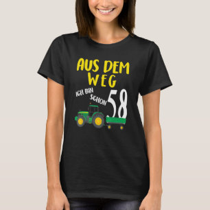 Kinder 58 Geburtstag Junge Ich Bin Schon 58 Jahre T-Shirt