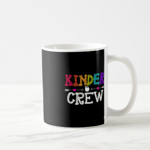 Kinder Crew Back To School Kindergarten Teacher St Coffee Mug