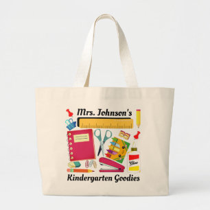 Kinder Enseignant's School Stuff Grand Sac fourre-