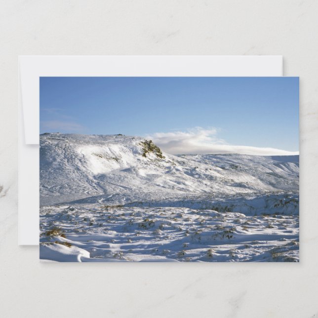 Kinder Scout Winter Holiday Card (Front)