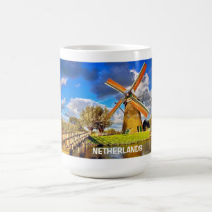 KINDERDIJK, TASSE NÉERLANDAISE DE COFFEE/TEA