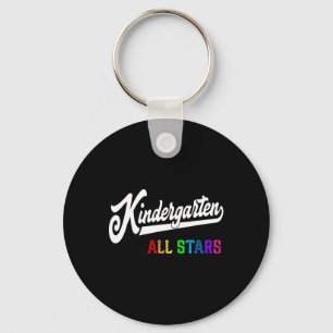 Kindergarten All Stars Teacher Team Keychain