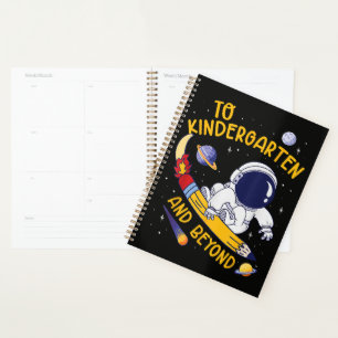 Kindergarten And Beyond Astronaut Back To School Planner