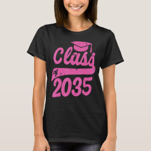 Kindergarten Class Of 2035 First Day Of School Che T-Shirt