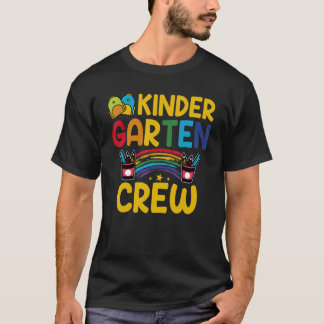 Kindergarten Crew 1st Day Of School Back To Scho T-Shirt