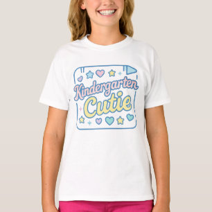 Kindergarten Cutie – Cute Back to School Design fo T-Shirt