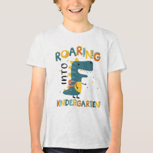 Kindergarten Dinosaur Back to School Shirt