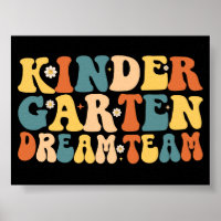 Kindergarten Dream Team Back To School