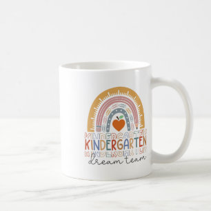 Kindergarten Dream Team Rainbow Welcome Ck To Scho Coffee Mug