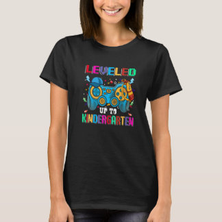 Kindergarten Gamer First Day Of Kindergarten Back T-Shirt