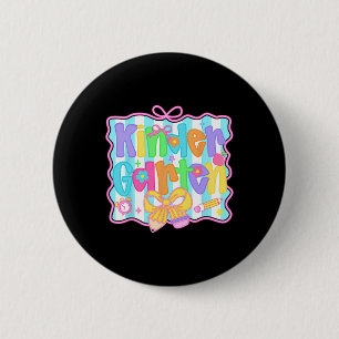 Kindergarten Girls Back To School Cute Coquette Pr 2 Inch Round Button