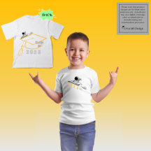 Kindergarten Grad T-Shirt: Blast Off to First Grad