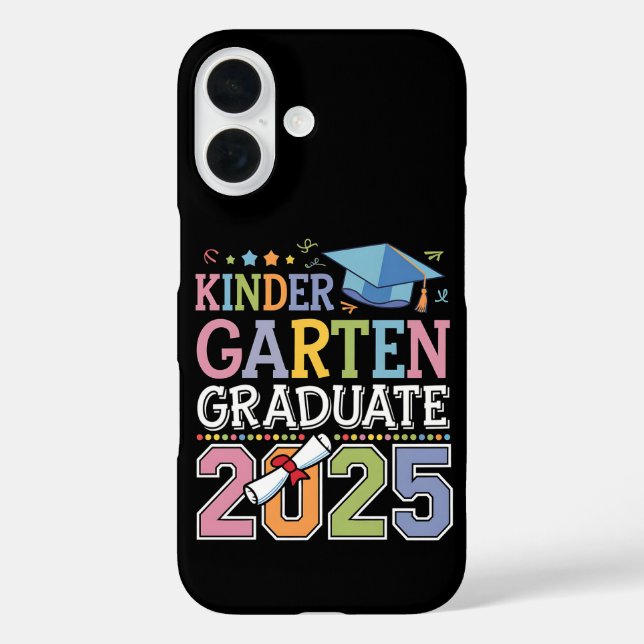 Kindergarten Graduate 2025 Graduation School Case-Mate iPhone Case (Back)