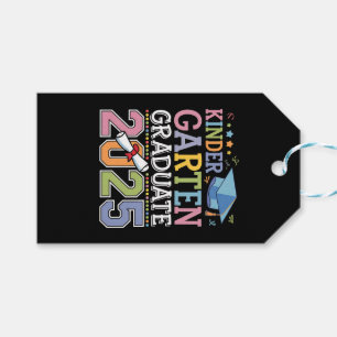 Kindergarten Graduate 2025 Graduation School Gift Tags