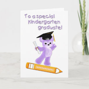 Kindergarten Graduate Card