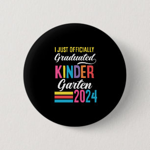 Kindergarten Graduation 1st Grade 2024 2 Inch Round Button