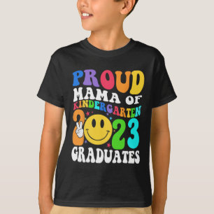 Kindergarten Graduation 2023 Groovy Graduate Shirt