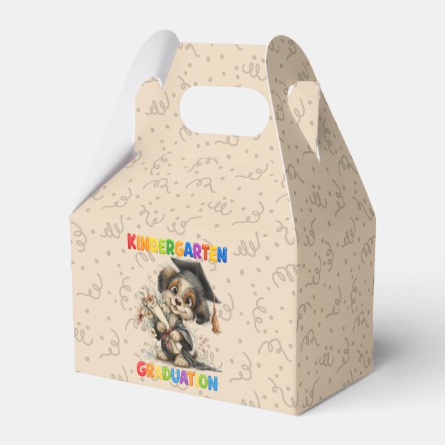 Kindergarten Graduation Favor Box (Back Side)