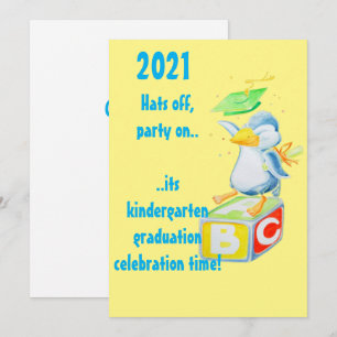 Kindergarten graduation Greeting Card